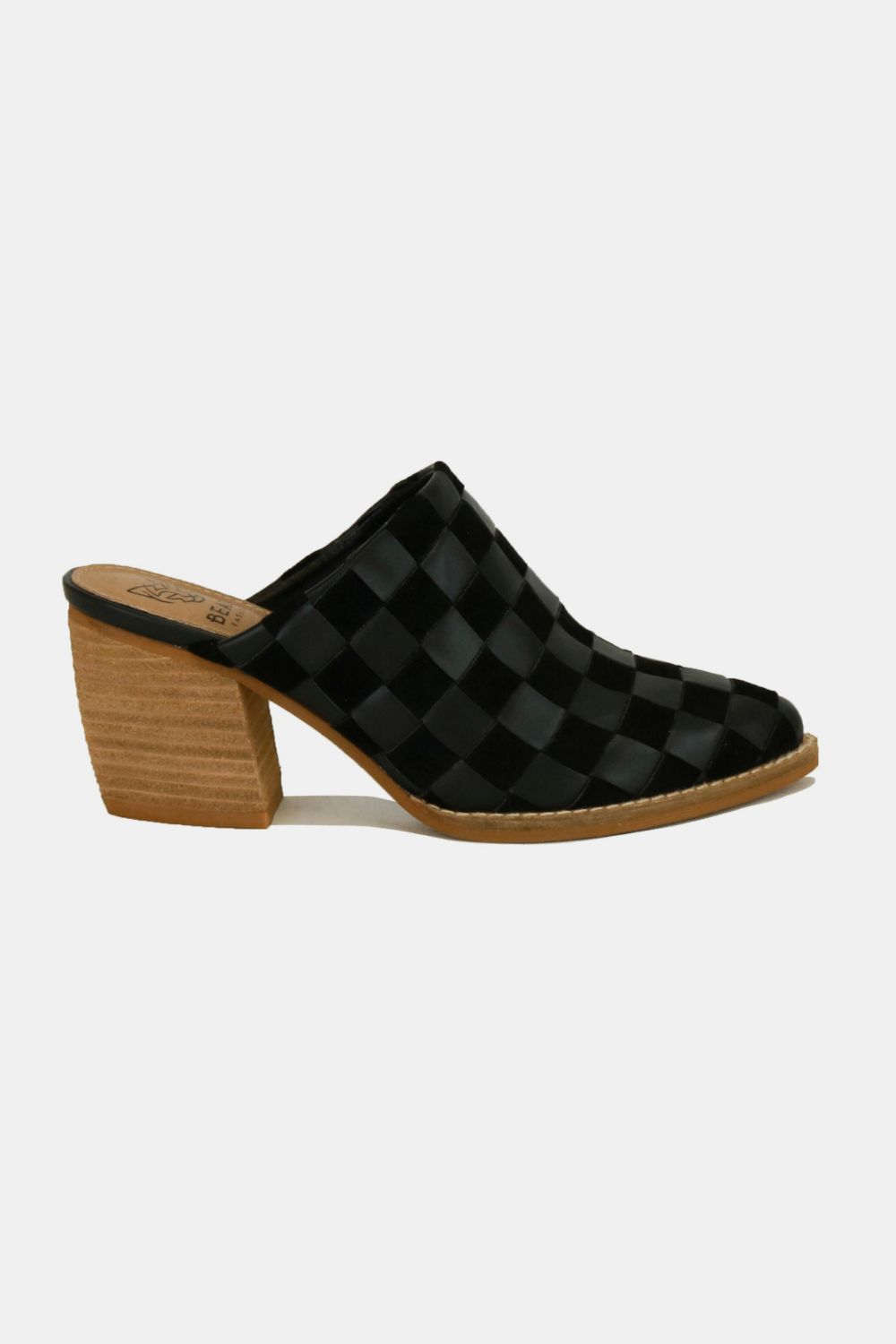 Block Heel Mule Shoes