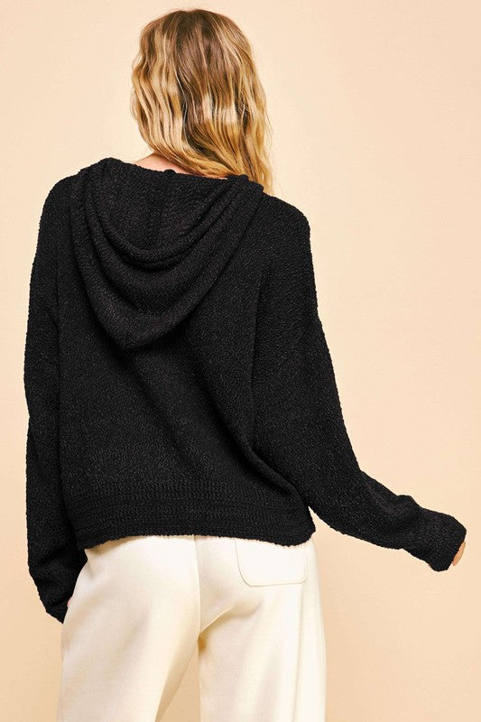 Long Sleeve Hooded Sweater