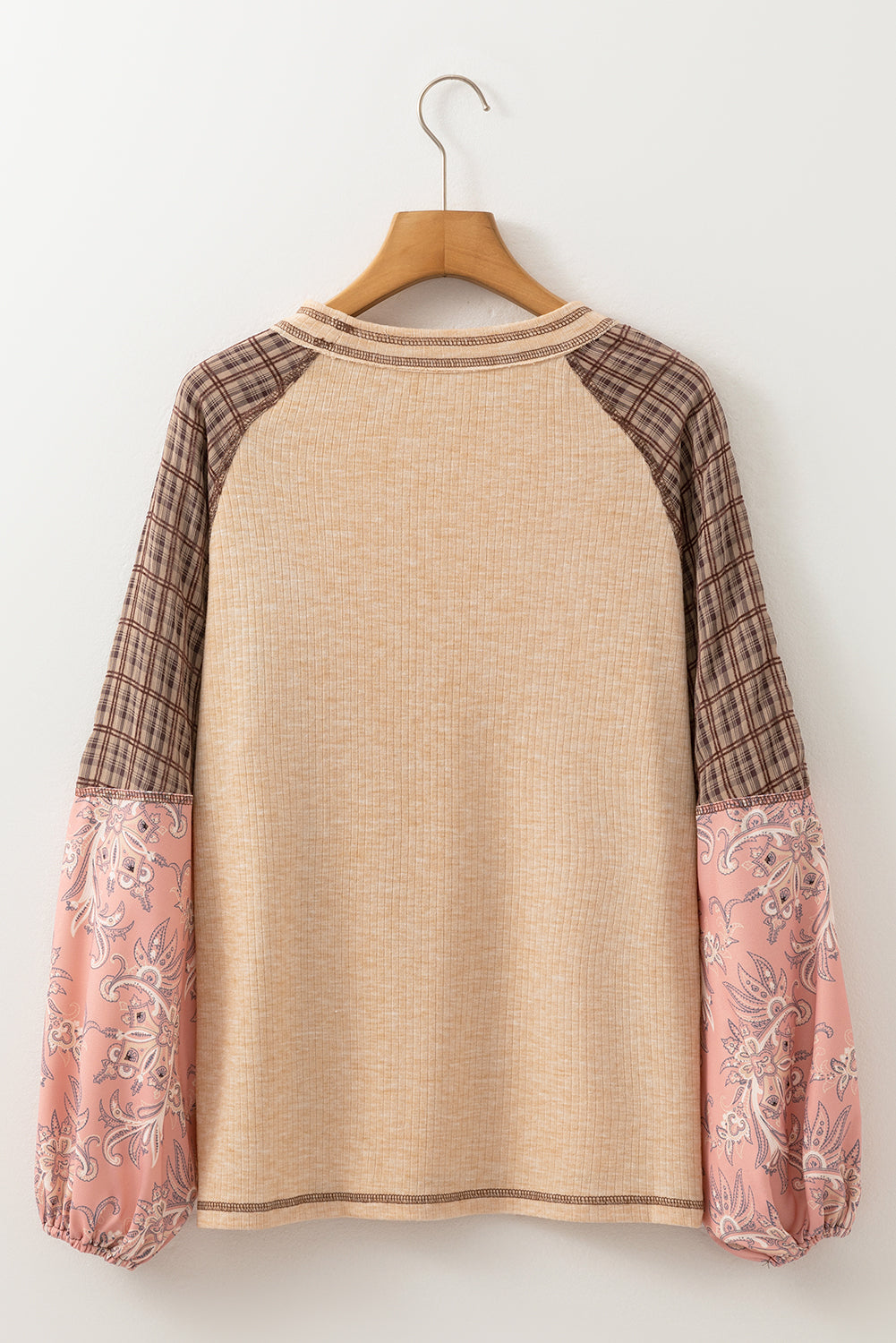 Round Neck Long Sleeve Top