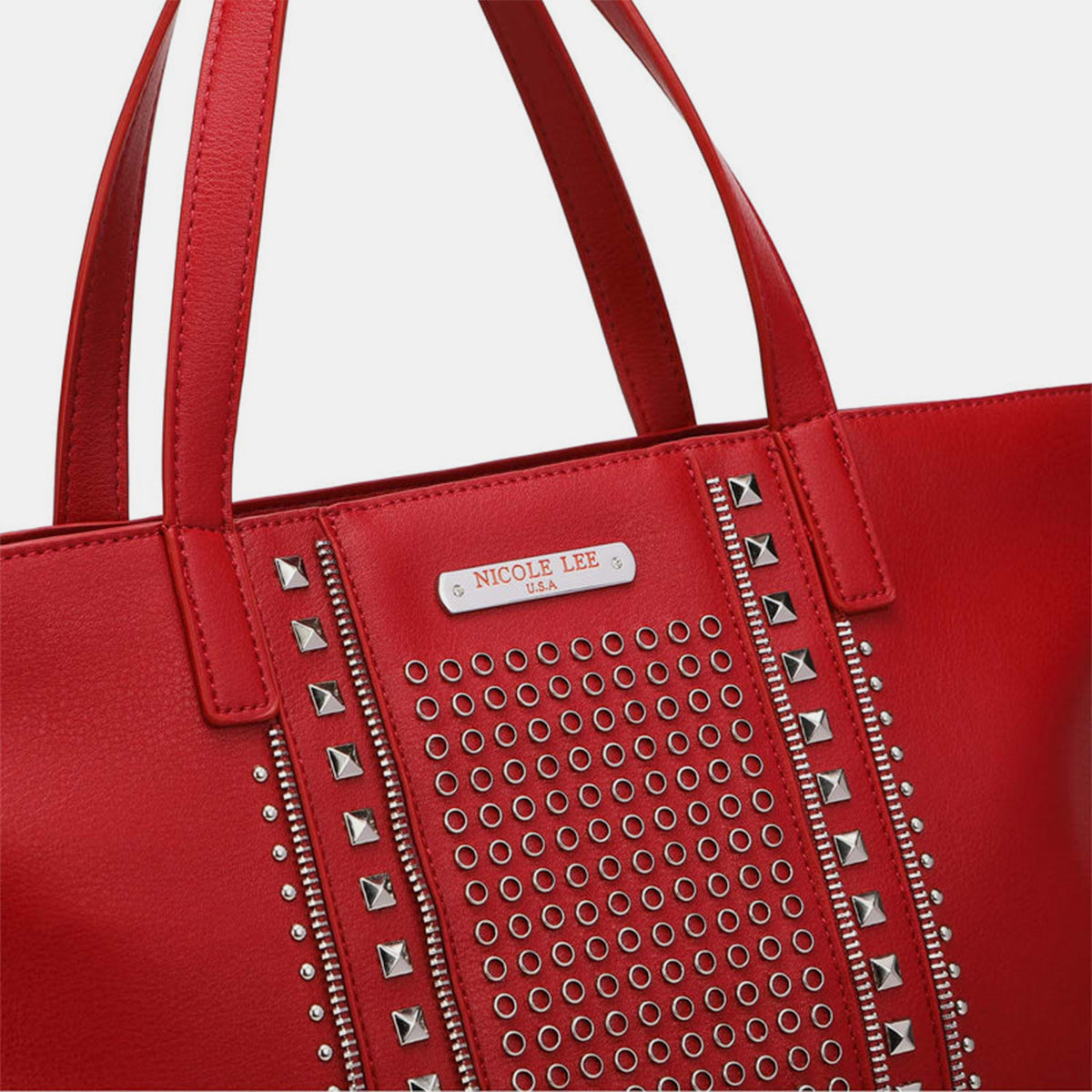 Studded Large Tote Bag